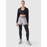 Women's quick-drying running 4F 4FWAW24TFSHF0758-25S short