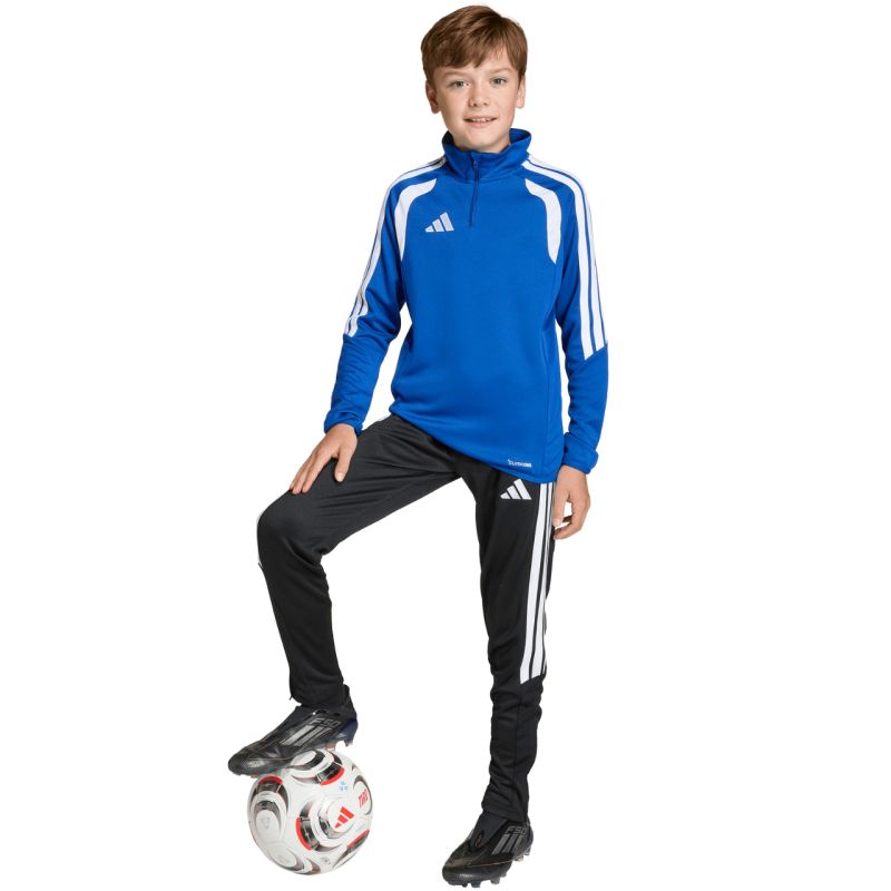adidas Tiro 26 League Training Top Blue and White JY7162 Kids' Sweatshirt 104cm pulóver