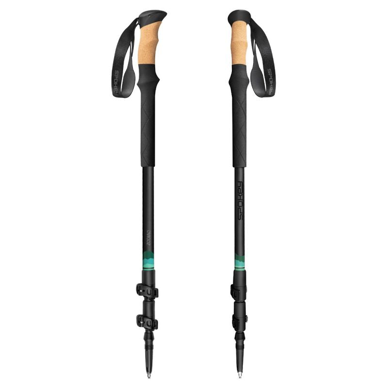 Spokey Zodiac trekking poles 105-135 cm three-segment SPK-944819 General