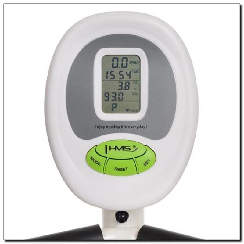 HMS R9259 white and green recumbent magnetic bike fehér futócipő 17-06-002
