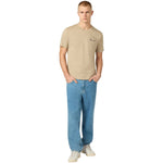 Champion SS Tee Beige Men's T-Shirt 221798 MS041 bézs póló