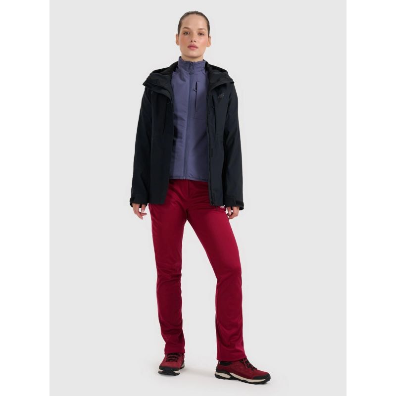 Women's trekking jacket 10000 membrane 4F 4FWAW25TTJAF1011-20S