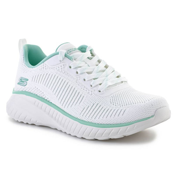 Skechers Bobs Squad Chaos Parallel Lines Shoes W 117212-OFWT Cipő