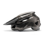 Rockbros LK-99 Mountain Bike Helmet with Adjustable Visor and Magnetic Closure 58-62 cm - Titanium tytanowy lights