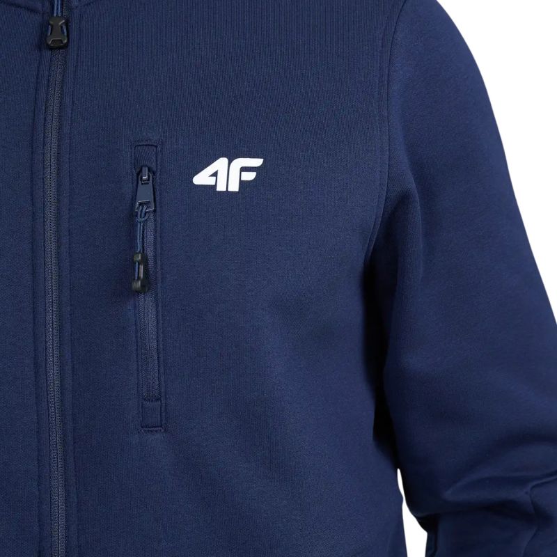 Men's sweatshirt 4F M2547 navy 4FWMM00TSWSM2547 31S kék póló