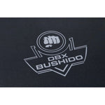 Gray long sleeve rashguard with DBX Bushido logo