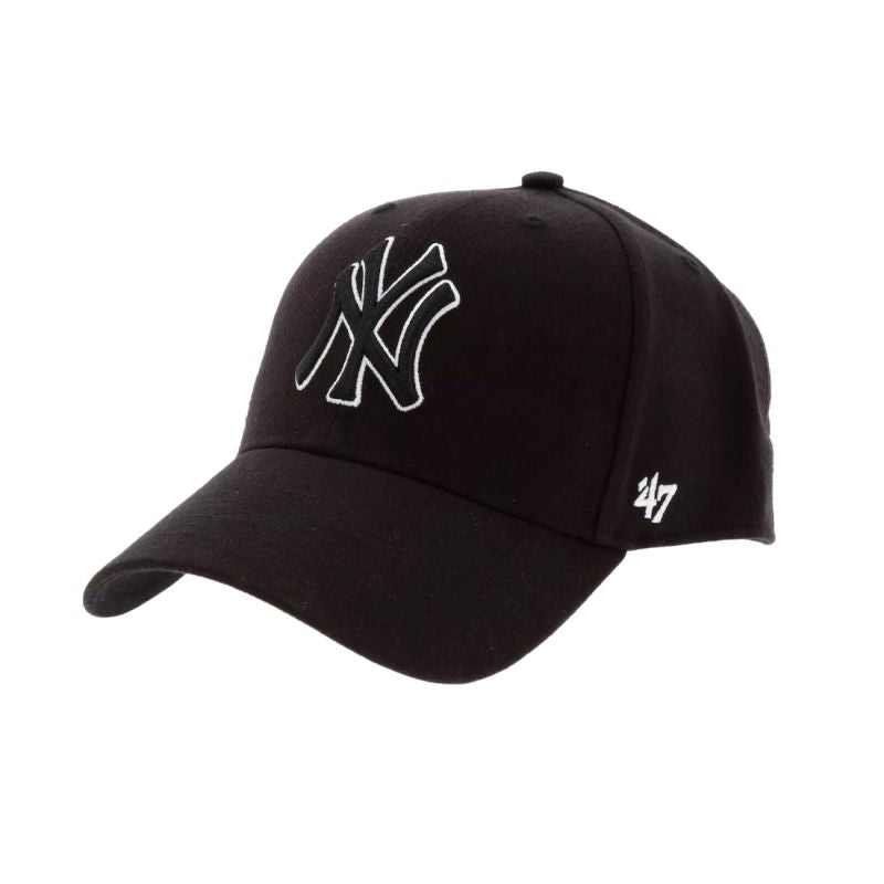 47 Brand New York Yankees MVP Cap fekete hats, caps B-MVPSP17WBP-BKC