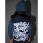 Boy's down vest with synthetic filling 4F 4FJRAW25TVJAM321-10A kabát