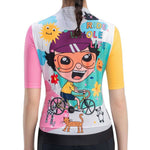 Rockbros 15210005005 Women's Cycling Jersey with Print - White fehér póló 15210005003-211671