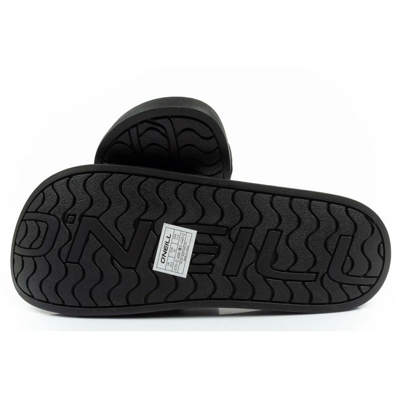 O'Neill men's sports slippers Logo comfortable fashionable black fekete papucs
