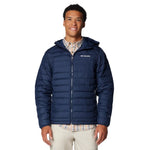 Columbia Powder Lite II Hooded Jacket 2086944464 Navy Blue L Ruházat