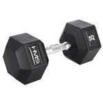 HMS Hex Pro 35 kg dumbbell fekete póló 17-66-125