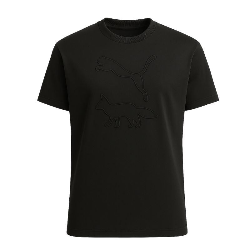 MAISON KITSUNE X PUMA T-shirt Puma Black - fekete póló