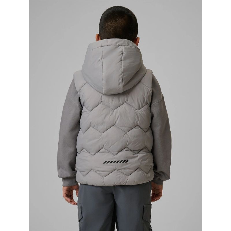 4F Boy's vest with synthetic filling gyerek mellény 4FJRSS26TVJAM352-25S