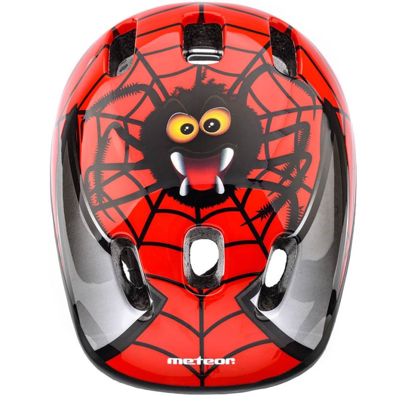 Meteor KS06 Spider bicycle helmet size XS 44-48cm Jr fekete helmets