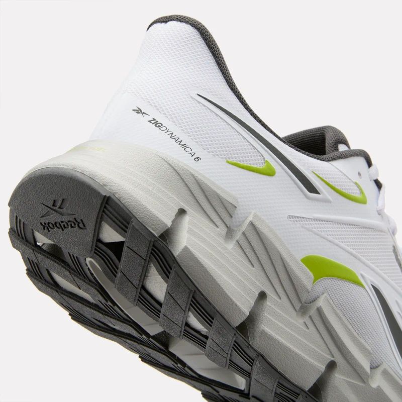 Reebok ZIG DYNAMICA 6 WHITE/ sneakers ( ) szürke cipő