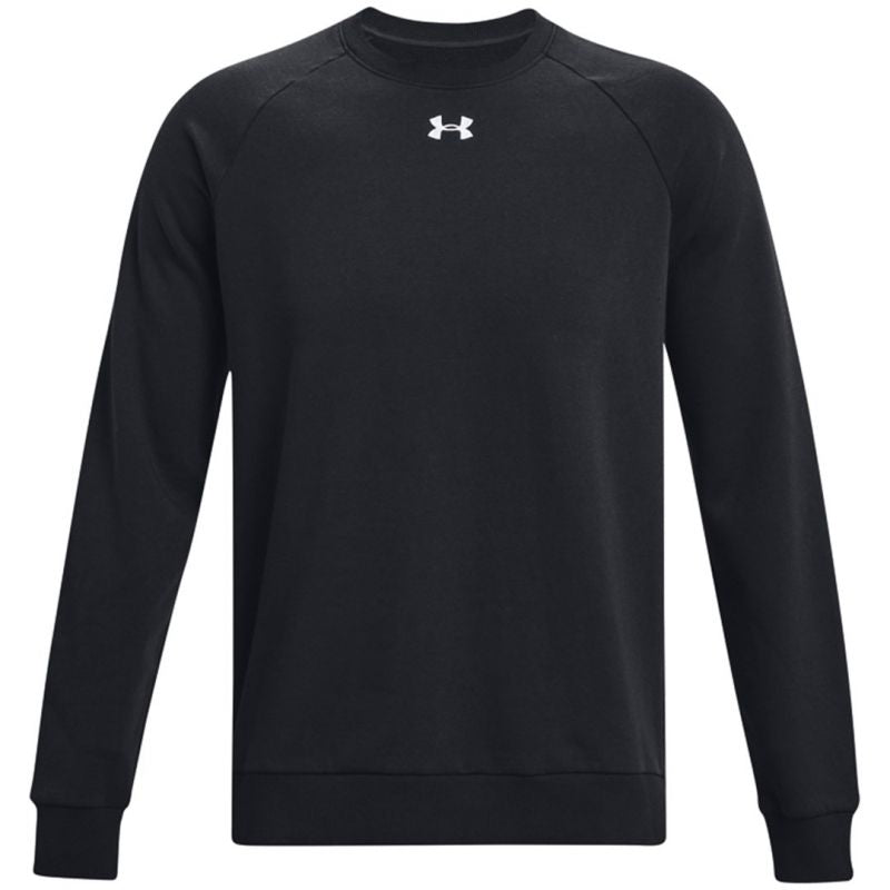 Under Armour Men’s Rival Fleece Crew Sweatshirt 1379755 fekete férfi pulóver 140636_2XL