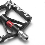 Rockbros 37213071001 Aluminum Alloy Bicycle Pedal Set - Black fekete sets