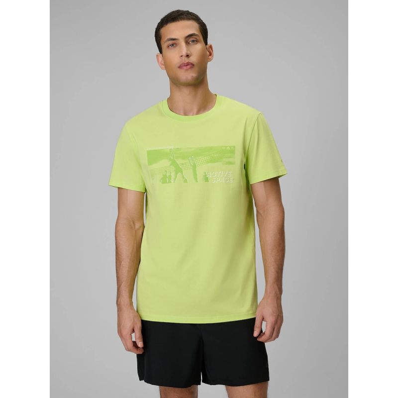 4F Men's reagular printed T-shirt 3xl póló