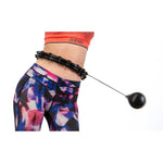 Enero Hula Hoop with Massager and Weights, Black, Energo Fit fekete training equipment