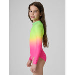 4F Girls' one-piece swimsuit with UPF50+ filter 158/164 kiegészítő 4FJRSS26USWSF144-91A