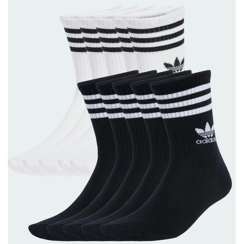 adidas 3 Stripes Crew 10 Pairs JY0231 socks Zokni