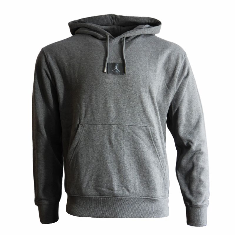 AIR Jordan Men's Flight Fleece Hoodie Gray - szürke pulóver