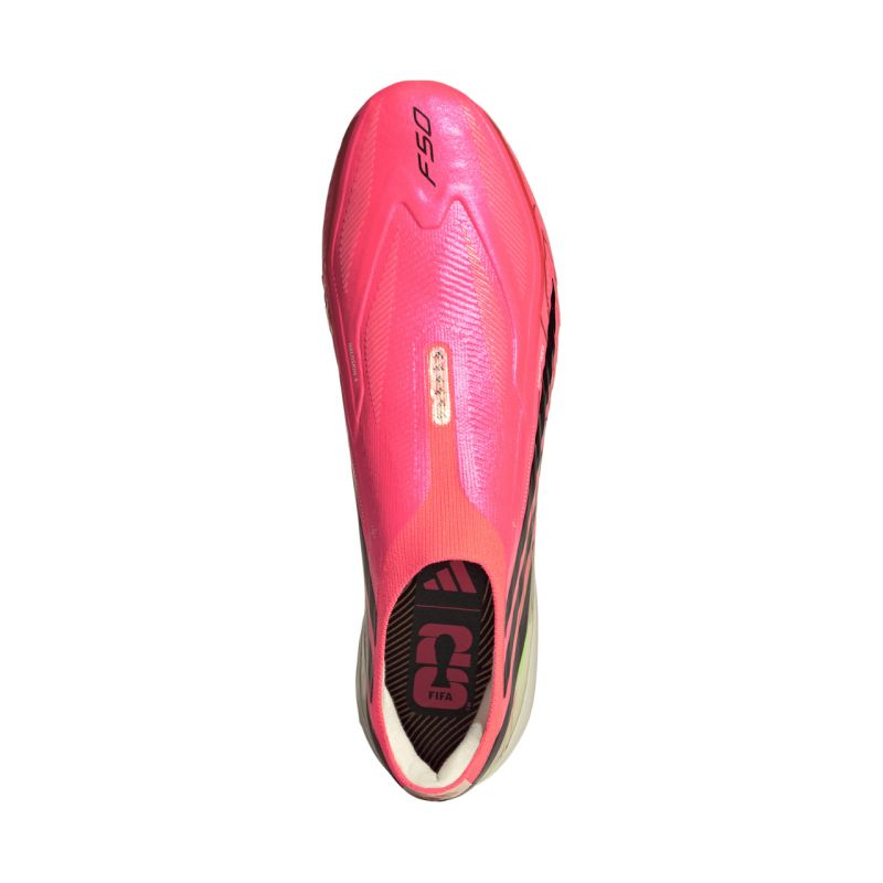 Adidas F50 Hyperfast Elite LL FG football boots pink rózsaszín cipő