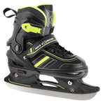 Nils Extreme Nh18191 2in1 Roller Skates -Lime Size L (39-43) With Replaceable Hockey Blade fekete görkorcsolya
