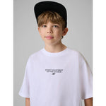 4F Boy's loose T-shirt with print 158/164 póló