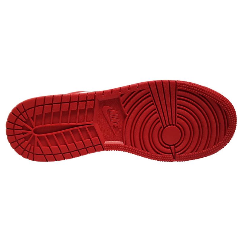 AIR Jordan 1 Low GS Bred Toe - fekete cipő