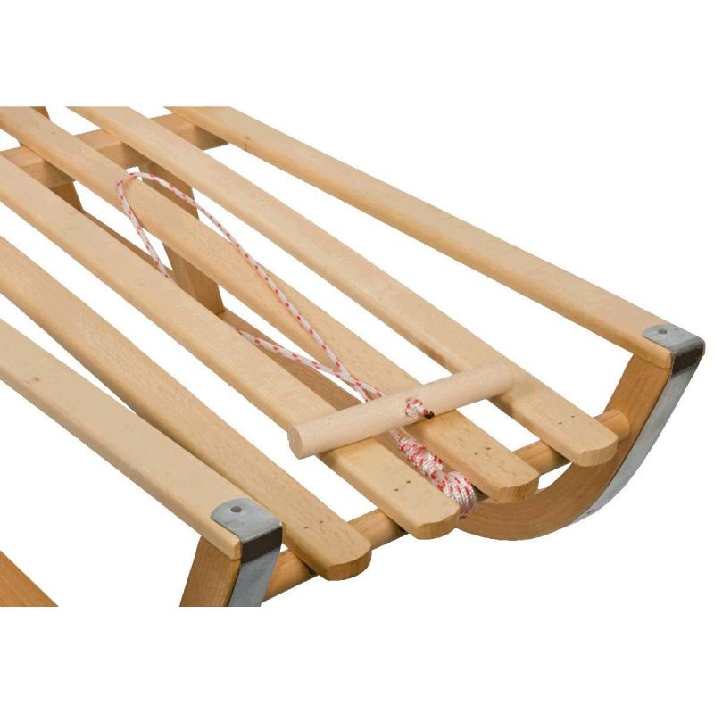 Enero Nina Wooden Sledge With Backrest sled