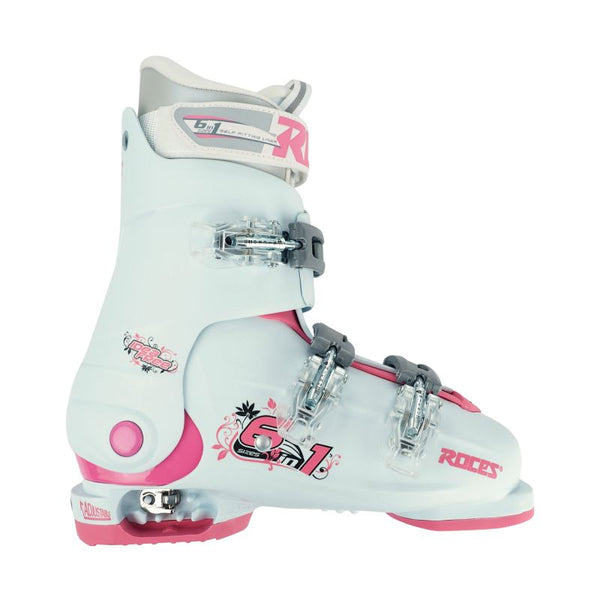 Roces Idea Free ski boots white and pink 450492 020 Cipő