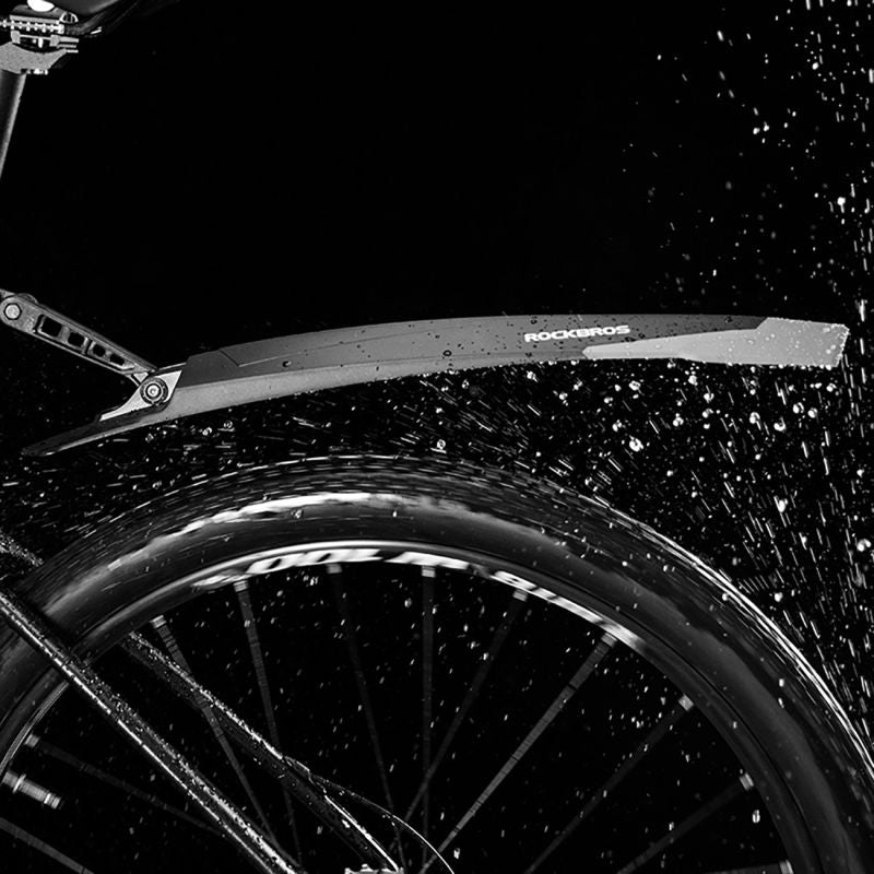 Rockbros DNB-890 Bicycle Fender Set - Black fekete sets