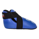 MASTERS FIGHT EQUIPMENT OSPU-1W KIDS Foot Protectors (WAKO APPROVED) (PRICE CHANGE) fekete védőfelszerelés 030611-2XS