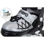 Enero Pro Roller Skates-Roller Skates-Ice Skating 4in1 Led 26-29 Gray szürke skates, roller skates