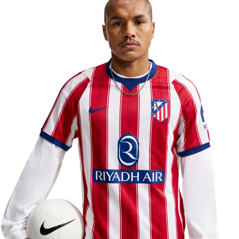 Nike Atlético Madrid 2026/27 Stadium Home Men's Jersey White and Red piros póló