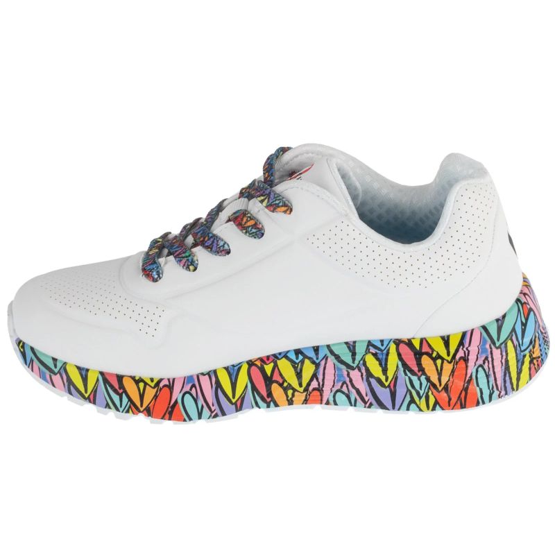 Skechers Uno Lite – Subtle Love White fehér utcai cipő 314088L-WMLT