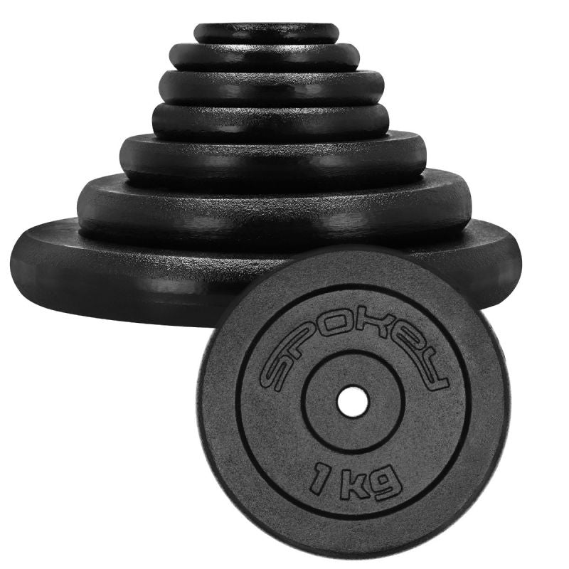 Spokey Cast iron weight 1kg Sinis SPK-944481 Edzőfelszerelés