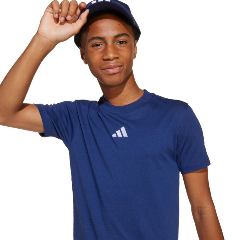 adidas Essentials Tee 160 Navy Blue Kids T-shirt JY0613 General