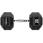 HMS HEX PRO dumbbell 20 kg szürke póló 17-66-119