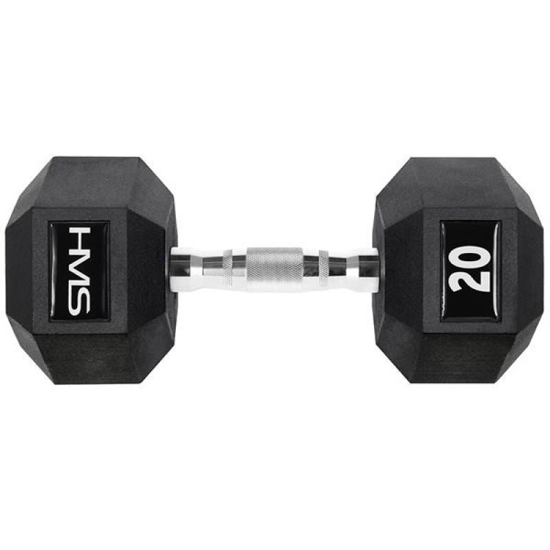 HMS HEX PRO dumbbell 20 kg szürke póló 17-66-119