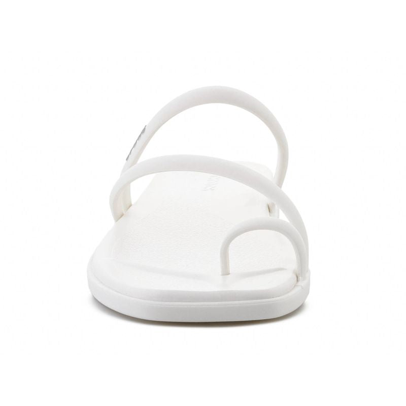 Crocs Miami Toe Loop Sandal In Chalk
