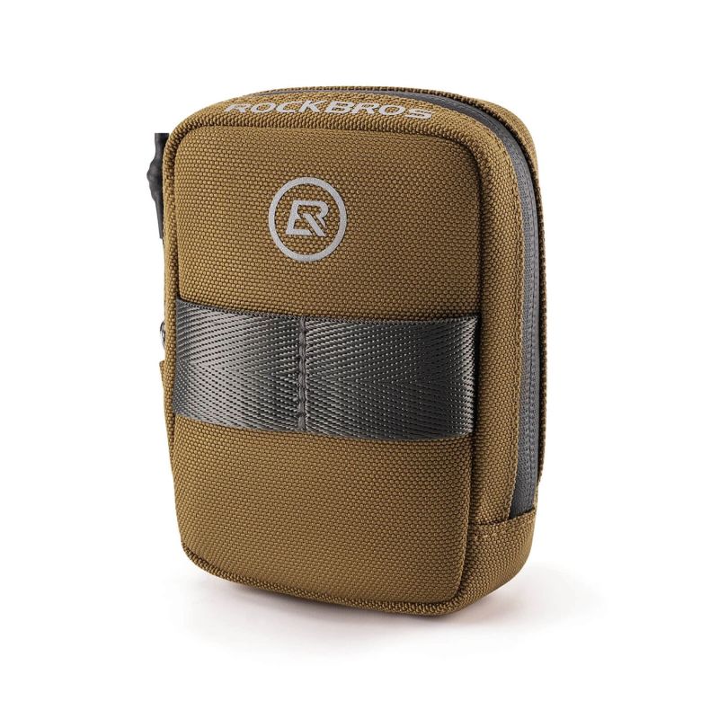 Rockbros F006 small saddle bag, coffee color brązowy hátizsák 5907769384219-211948