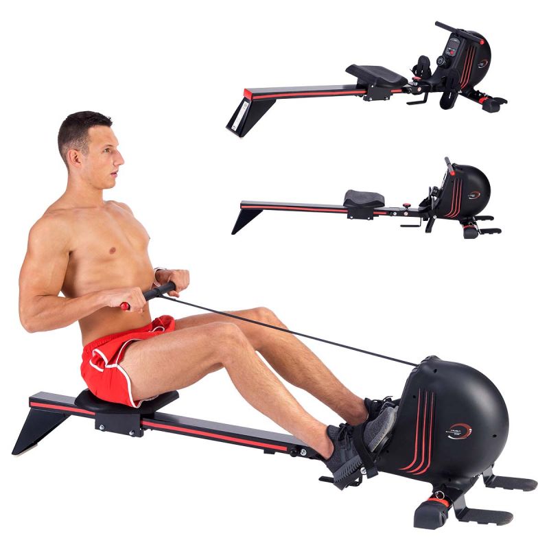 HMS magnetic rower fekete póló 17-22-302