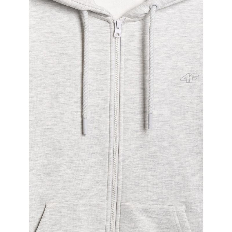 Women's zip-up hooded sweatshirt 4F 4FRMM00TSWSF2772-27M kapucnis pulóver