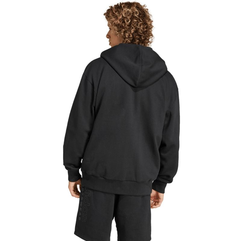 adidas Men's All Szn Fleece Full-Zip Hoodie Black IX1249 General