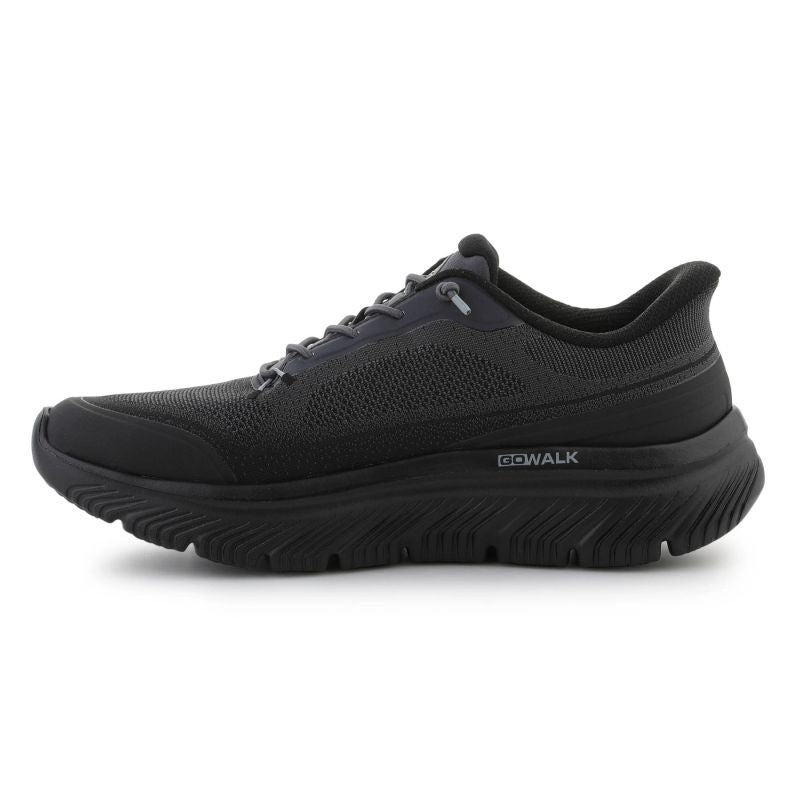 Skechers Slip-ins Go Walk Max Cushioning Hyper Burst Zoltar 217128-BBK Black fekete utcai cipő