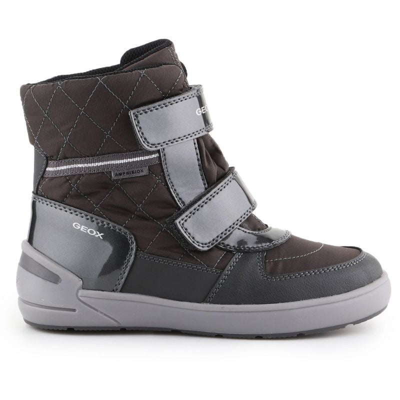 Geox J Sleigh Jr J949SD-0FU50-C9002 fekete utcai cipő