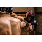 DBX Bushido Boxing Helmet - Phantom Red piros helmets, martial arts equipment